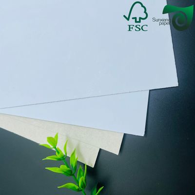 FSC Customized 300gsm 350gsm Duplex Paper Board Gray Back For Packing Box