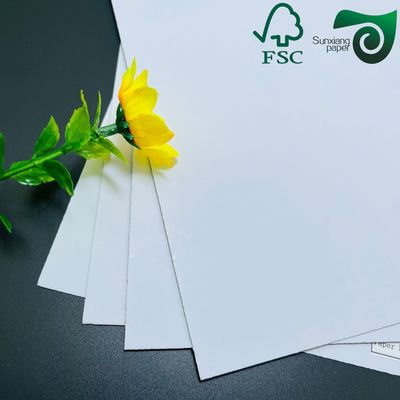 FSC Recycled CCNB Clay Coated Duplex Board Paper 14pt 18pt For Packaging