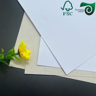 FSC 300gsm 450gsm C1S Coated Duplex Board With High Stiffness Folding Resistance