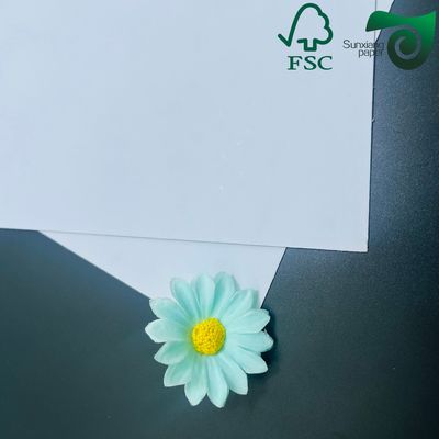 FSC Stiffness 2mm 2.5mm Double Sided White Cardboard For Shoe Box Making