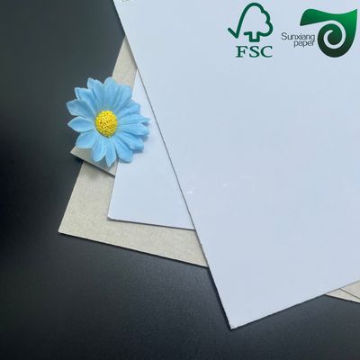 FSC 400gsm Two Ply Grey Back White Board Is A High Performance Packaging
