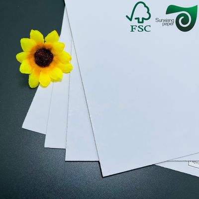 230gsm 250gsm Grey Back White Coated Duplex Board For Different Design Demands