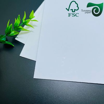 FSC 200gsm 500gsm White Grey Backed Duplex Board Recycled Pulp Coated