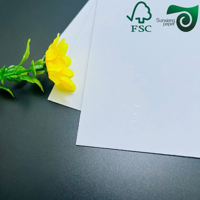 FSC White Clay Coated Duplex Board Gray Back  Premium Recycled Pulp For High End Gift Boxes