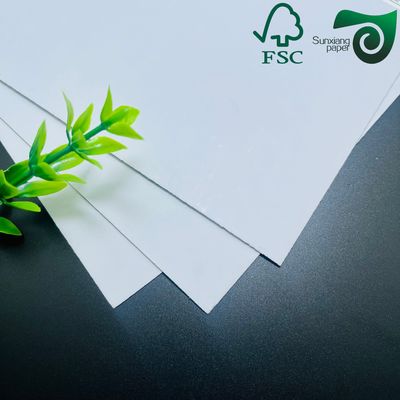 350gsm Grey Back White Board High Stiffness Box Board Duplex Board Grey Back