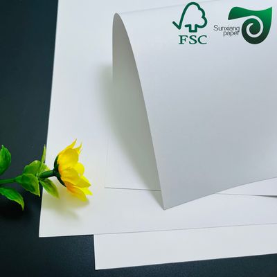 High Brightness 120gsm White Cardboard Paper Roll 1092mm for Packaging and Crafting