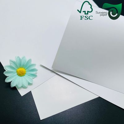 Double Side Glossy Matte Coated Paper  FSC 170gsm 180gsm 200gsm  Ideal For Color Prints
