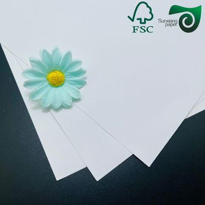 FSC 280gsm 310gsm 330gsm  C2S Double Glossy Art Paper Blue Black Core