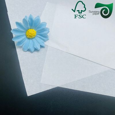 FSC Certified Recyclable White Packaging Paper For Drinks Straws  Cutlery High Printability