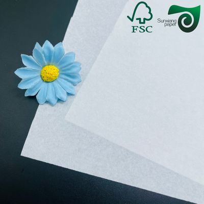 Food Grade PE Coated White Kraft Paper  Moistureproof  Greaseproof Packaging Paper