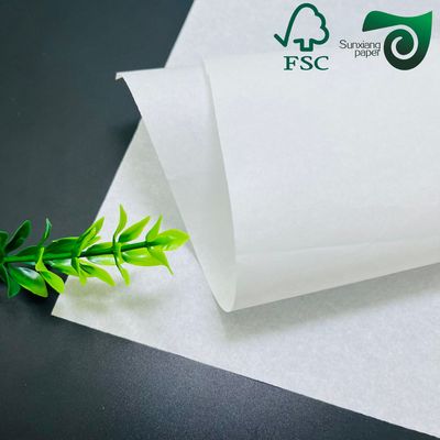 Food Grade PE Coated White Kraft Paper  Moistureproof  Greaseproof Packaging Paper