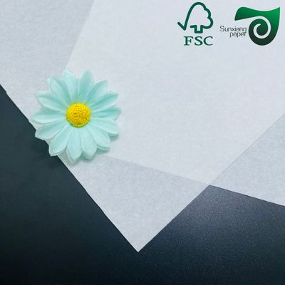 FSC Certified Recyclable White Packaging Paper For Drinks Straws  Cutlery High Printability