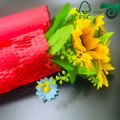 80gsm Honeycomb Paper Wrap Shockproof Cushion Packaging Paper For E-Commerce