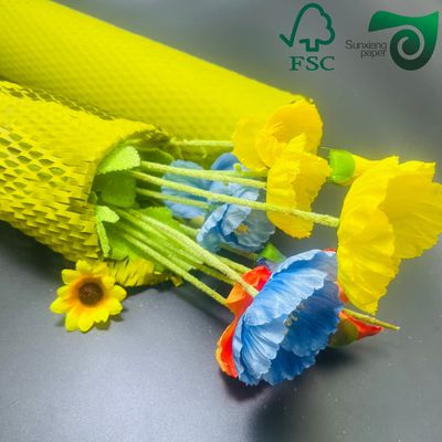 FSC 80gsm Eco Friendly Honeycomb Paper Packaging Shockproof Cushion Pad For E Commerce