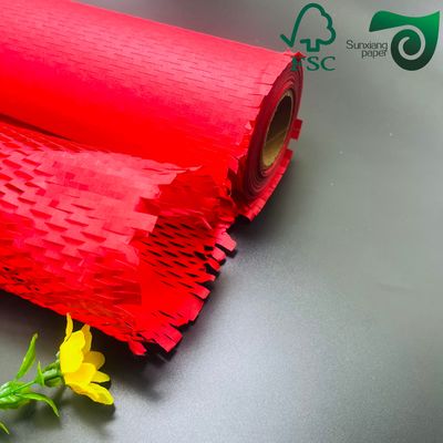 FSC 80gsm Honeycomb Wrap Eco Friendly Cushioning E Commerce Fragile Item Packaging
