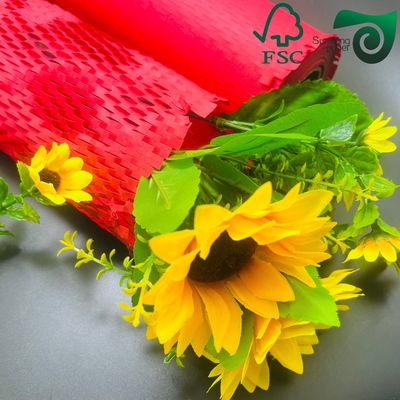 FSC Certified Eco Friendly Honeycomb Paper Packaging Shockproof Cushion Pad For E Commerce