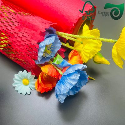 FSC Certified Eco Friendly Honeycomb Paper Packaging Shockproof Cushion Pad For E Commerce