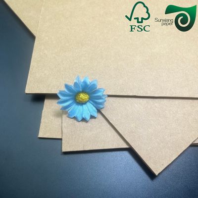 Sunxiang 350gsm Brown Kraft Board Is Engineered For Direct Contact Food Packaging