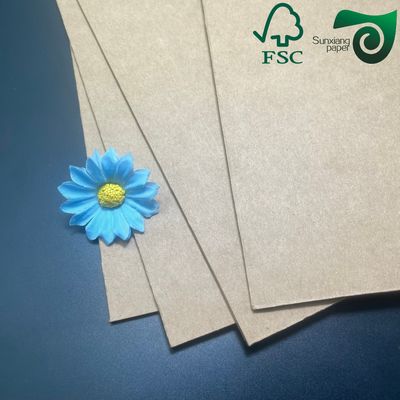 300gsm FSC Certified Food Grade Brown Kraft Board Food Packaging Special Kraft Paper