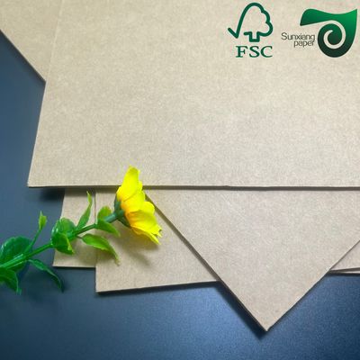 300gsm FSC Certified Food Grade Brown Kraft Board Food Packaging Special Kraft Paper