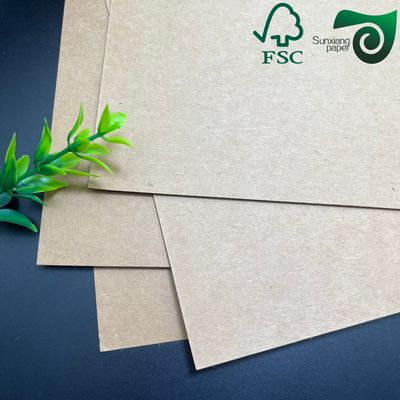 300gsm FSC Certified Food Grade Brown Kraft Board Food Packaging Special Kraft Paper