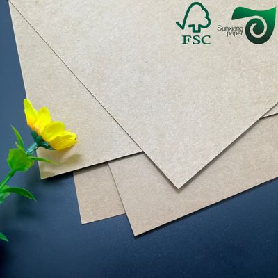 Sunxiang 350gsm Brown Kraft Board Is Engineered For Direct Contact Food Packaging