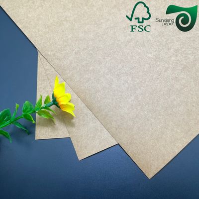 FSC Certified Food Grade Brown Kraft Board 270gsm 300gsm Ideal For Lunch Boxes