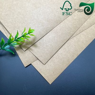 FSC Bleached Machine Glazed  MG  Kraft Paper 400gsm Food Safe Packaging Solution