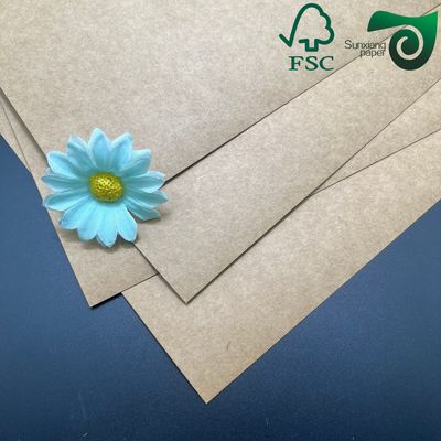 FSC Bleached Machine Glazed Kraft Paper  300gsm 350gsm  Food Grade Packaging Solution