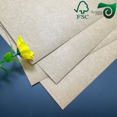 FSC Bleached Machine Glazed  MG  Kraft Paper 300gsm 350gsm Food Safe Packaging Solution