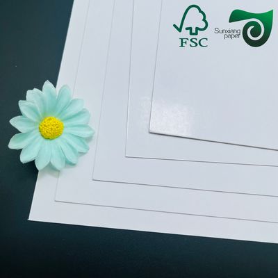 FSC 250gsm High Brightness Glossy Text Cover Paper  For Outstanding Offset Print Results
