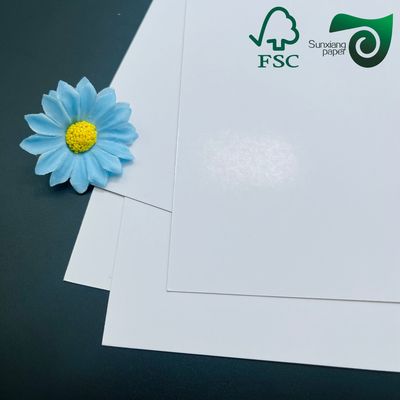 FSC 250gsm C2S Double Side Glossy Coated Laser Paper Card For Digital Printing Grade