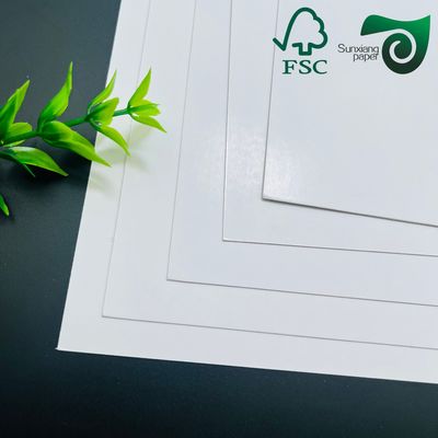 FSC 250gsm C2S Double Side Glossy Coated Laser Paper Card For Digital Printing Grade