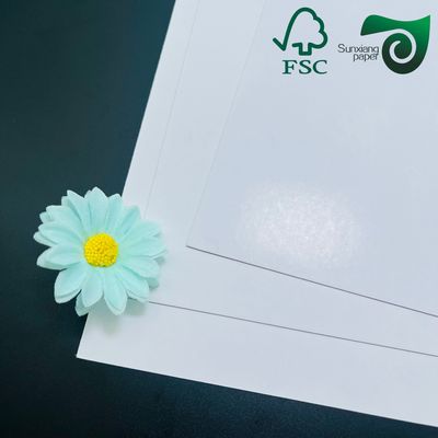 FSC 200gsm C2S Double Side Coated Glossy Art Paper  High Whiteness  Smooth Surface