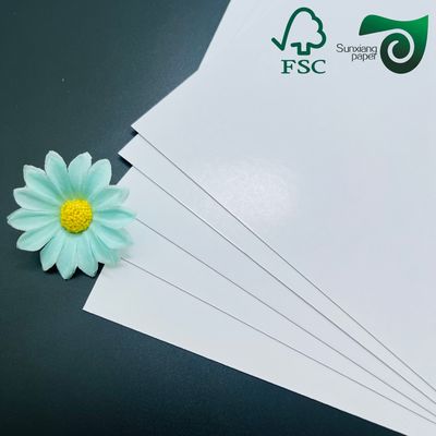 FSC 18 12 Inches 120g C2S Glossy Art Paper Inkjet  Laser Compatible For Photo Printing