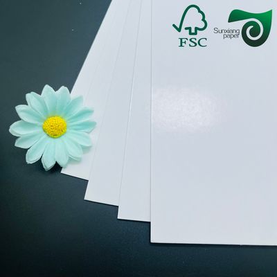 FSC 300gsm 320gsm C2S Blue Black Core Paper 71cm 95cm For Playing Game Cards