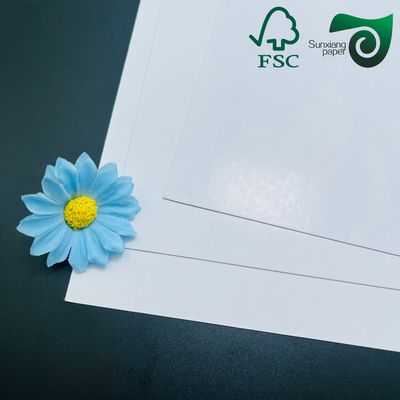 FSC 300gsm 320gsm C2S Blue Black Core Paper 71cm 95cm For Playing Game Cards