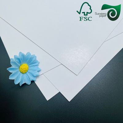 FSC Glossy Coated Paper  140gsm 300gsm  High Whiteness C2S Art Board for Color Prints