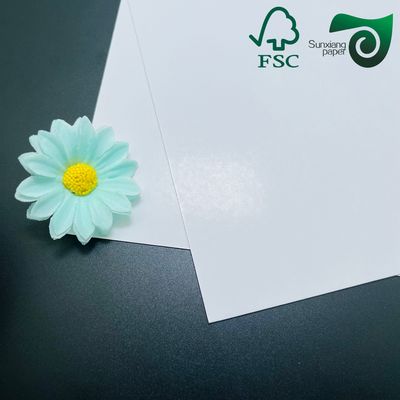 FSC Certified Glossy Coated Digital Printing Paper  128gsm 150gsm A3 A4 For Premium Menus