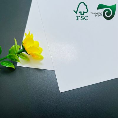 FSC 128gsm 150gsm Coated Gloss Digital Printing Paper Ideal For Menus Promotional Materials