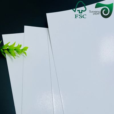 FSC Certified Glossy Coated Digital Printing Paper  128gsm 150gsm A3 A4 For Premium Menus