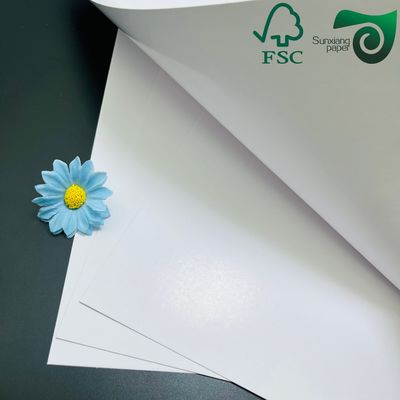 FSC Certified Glossy Coated Digital Printing Paper  128gsm 150gsm A3 A4 For Premium Menus