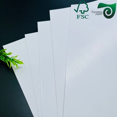 FSC Double Sided White C2S Glossy Art Board 350GSM Premium Offset Printing Solution
