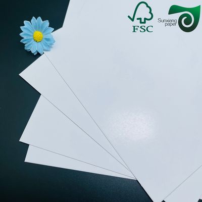 FSC Certified Double Sided White C2S Glossy Art Board  300GSM Premium Offset Printing Solution