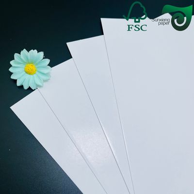 FSC 300gsm 350gsm C2S Glossy Paper Ideal For Magazine Printing With Vivid Colors Smooth Finish