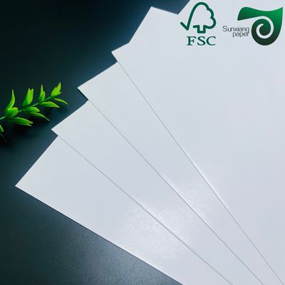 FSC Double Sided Gloss Coated Digital Printing Paper 128gsm 150gsm For Menus Premium