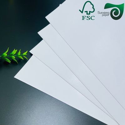 FSC Double Sided Gloss Coated Digital Printing Paper 128gsm 150gsm For Menus Premium