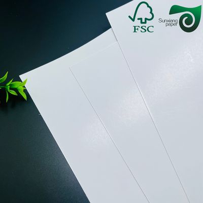 FSC Double Sided Gloss Coated Digital Printing Paper 128gsm 150gsm For Menus Premium