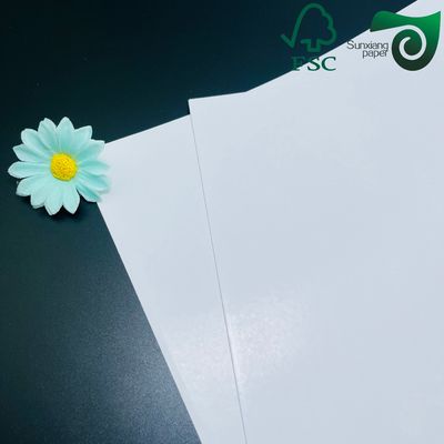 FSC Double Sided Gloss Coated Digital Printing Paper 128gsm 150gsm For Menus Premium