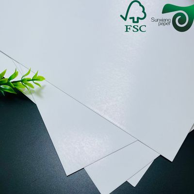 FSC 128gsm Digital Gloss Coated Paper 32cm 45cm Superior Printability For Menus
